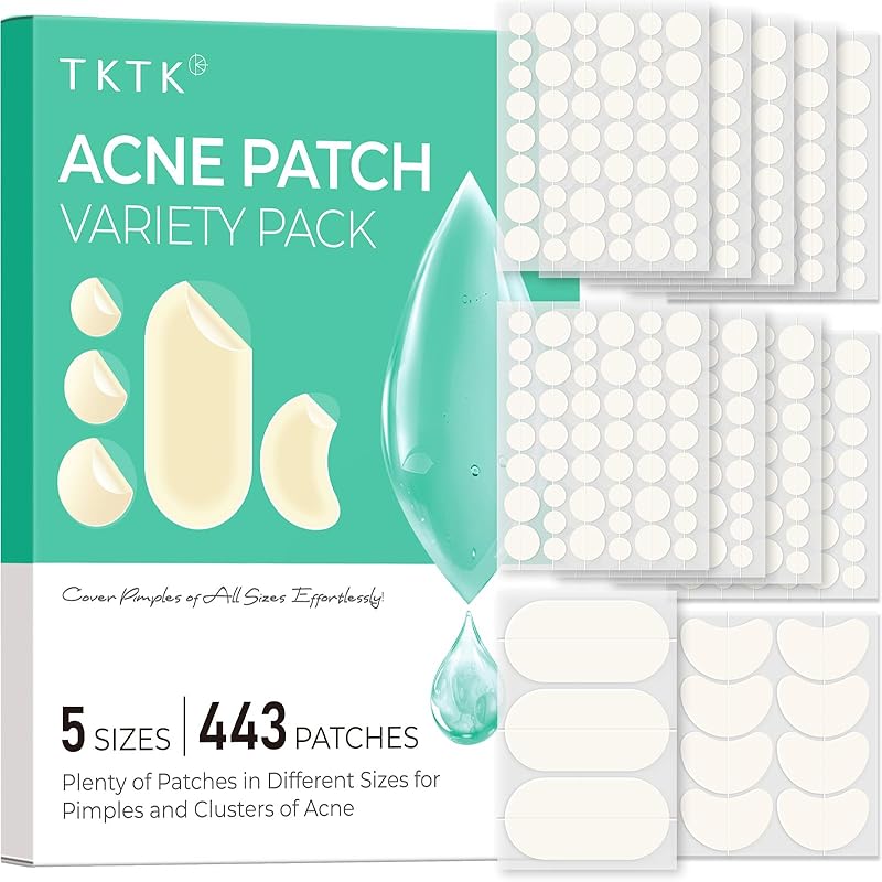 Pimple Patch Hydrocolloid Blemishes Breakouts Contoured